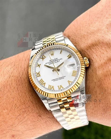 datejust two tone 36.